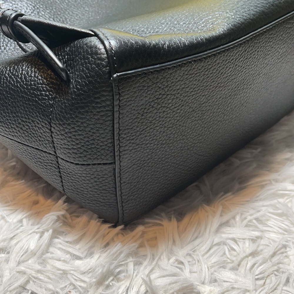 Michael Kors backpack Ginger MD black leather euc - Picture 8 of 12